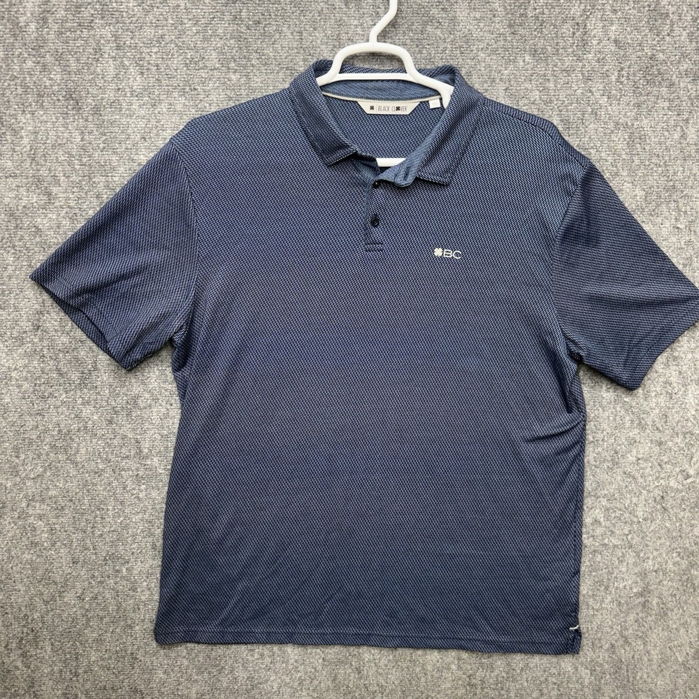 Black Clover BC Golf Polo Shirt Men's size 2Xl Live Lucky Blue